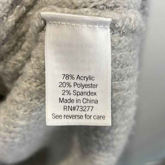 SO Knit Sweater Dress Long sleeve with hood a line super soft and cozy Small - Picture 8 of 12